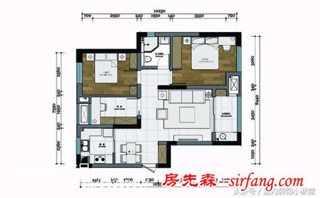 90平合肥现代简约风格装修，颜色搭配的真好，羡慕死邻居了