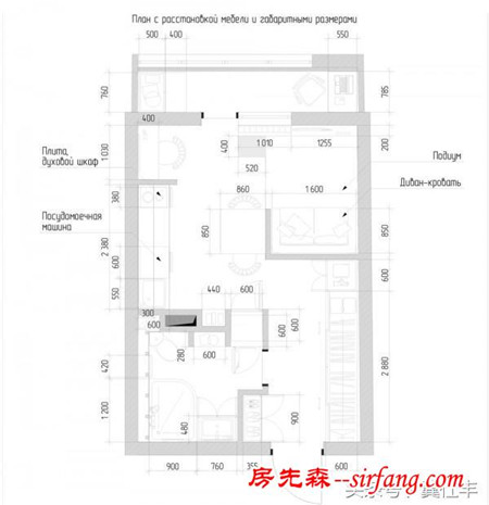 30㎡的房子，没有夹层，却装修出了60㎡的效果