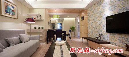 郑州 套内80㎡两房两厅经济、实用装修效果图