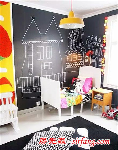 这些创意十足的儿童房间，看完好想生个BB