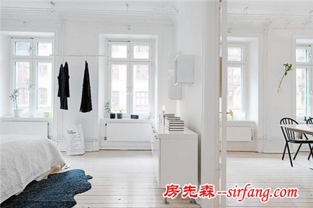 純凈舒心，100㎡北歐風(fēng)