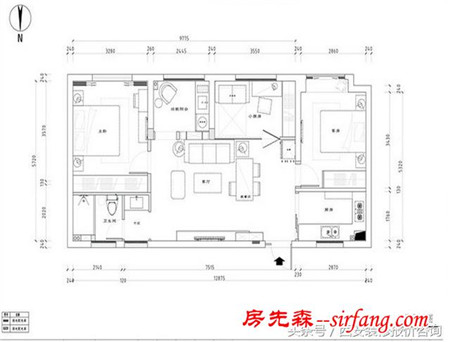 家不用太大，温馨就好，我的现代北欧新家