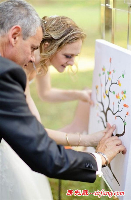 创意十足的 指纹签到树，让你的生活更有情调