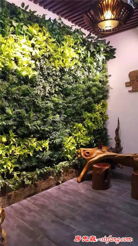 梦园：山水画般的植物墙