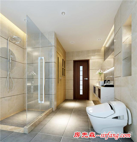 宁波中海国际小区90平米现代简约三居室装修案例