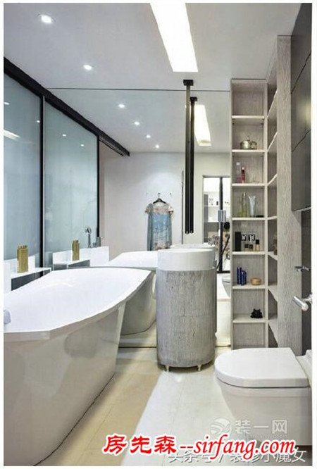 九款卫生间浴缸布局效果图 这就是我最想要的设计！