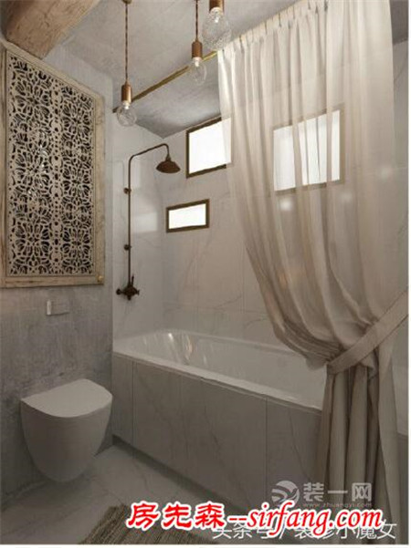 九款卫生间浴缸布局效果图 这就是我最想要的设计！