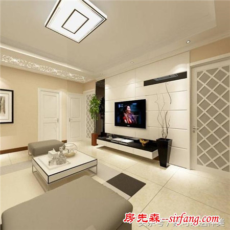 鄭州現(xiàn)代風(fēng)格三室兩廳，用不一樣的氣息打動(dòng)你的心