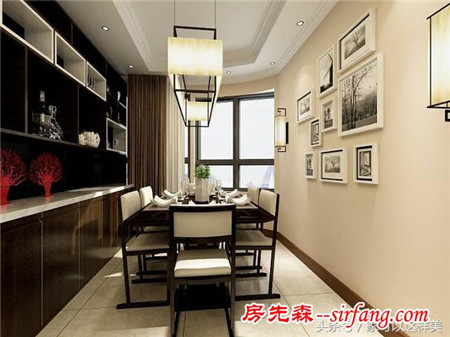 鄭州現(xiàn)代風(fēng)格三室兩廳，用不一樣的氣息打動(dòng)你的心