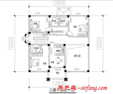 12套农村别墅效果图和平面图，32万你建哪一套？