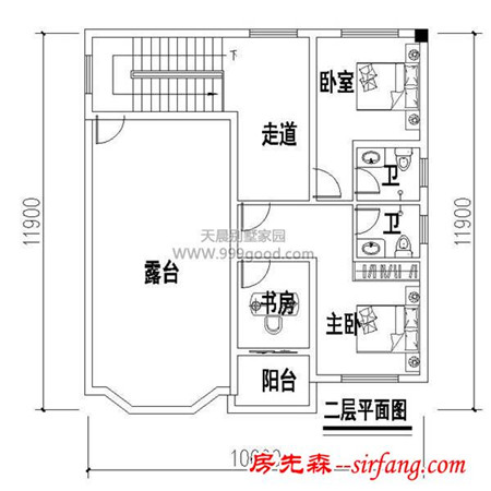 12套农村别墅效果图和平面图，32万你建哪一套？