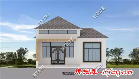 9.5X8米农村一层小平房，7万建成？（含预算）