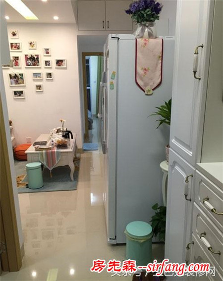 房子很小才不足60平，但它卻是個溫暖的家！