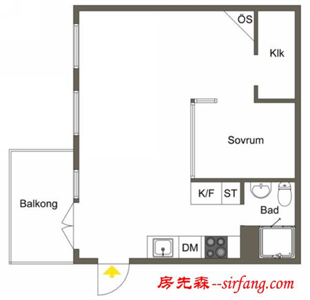 34平米雅致生活小空间