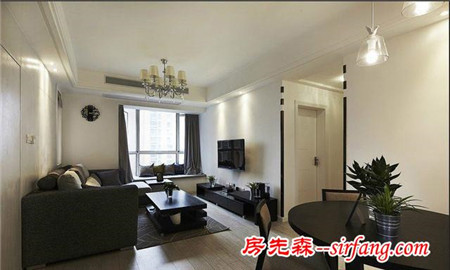88平現(xiàn)代簡約三房，簡單其實(shí)最美！