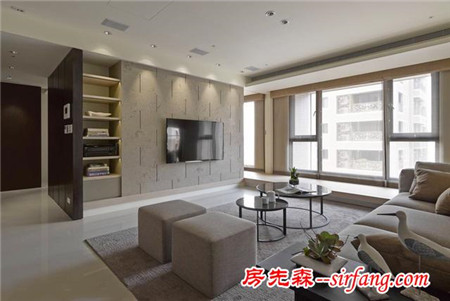 6萬(wàn)半包打造120㎡簡(jiǎn)約三居室，太羨慕了！