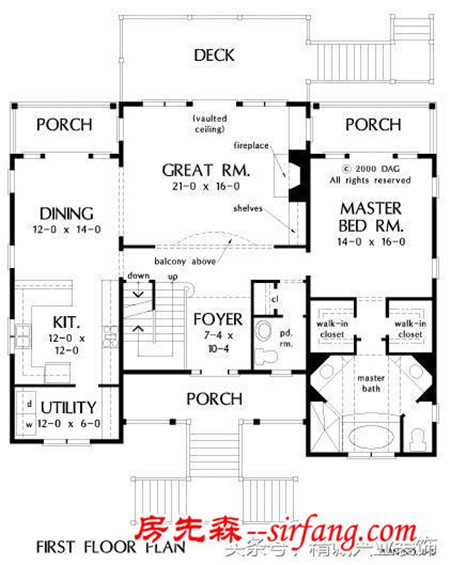 「美国设计师」两层有品别墅 拿上设计图 回家自己建