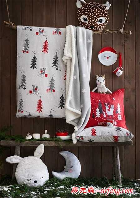 北欧风圣诞装饰~来自H&M Home，圣诞节快到咯