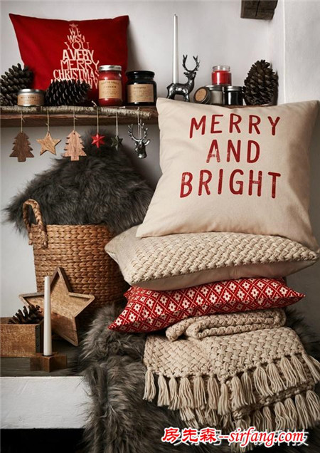 北欧风圣诞装饰~来自H&M Home，圣诞节快到咯