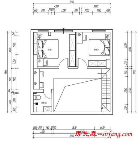 现代简约风复式装修突出功能性（河南）