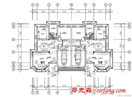 双拼户型来了，这套我真的很想建，完美紧凑户型