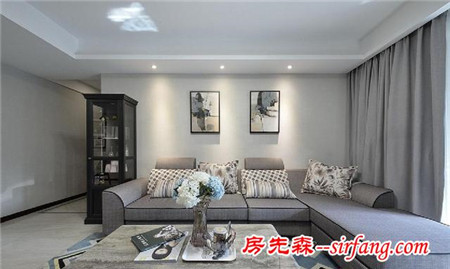 小姨子家的140平黑白家，這色調(diào)舒服，美的精致