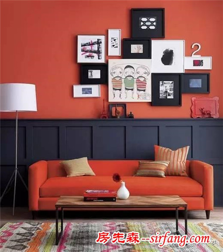 色彩辑｜2017年度代表色，给你的家来一抹热情火焰红