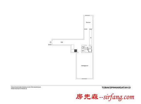 看看国外设计师如何将奇葩小户型打造的舒适而有格调