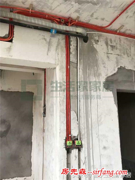 重庆欧麓花园城水电改造现场施工图完工验收合格套内300平