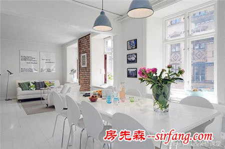 100平純白北歐之家，同一個地球不同的生活方式