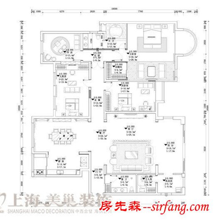 银基王朝280平方新古典别墅，深沉中显露尊贵