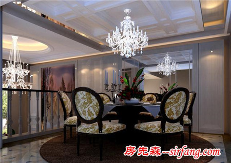 郑州240平的别墅，独特的装修让空间熠熠生辉
