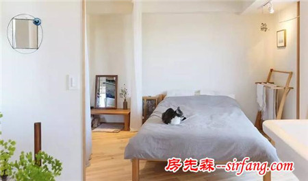 这间66平米的公寓，住着一对夫妻和他们的猫