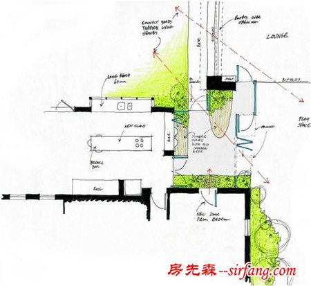 140年老宅改造：室内外无界限的绝美住宅