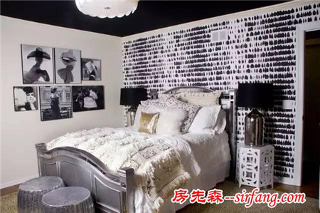 床头还挂结婚照？这些床头背景墙惊艳你家卧室！