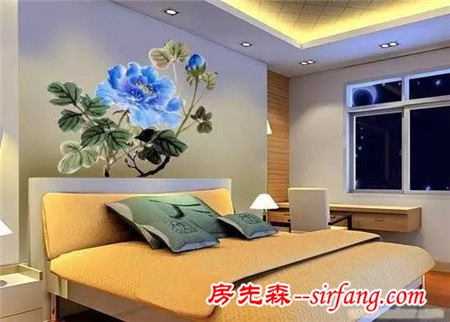 床头还挂结婚照？这些床头背景墙惊艳你家卧室！