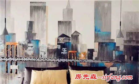 床头还挂结婚照？这些床头背景墙惊艳你家卧室！