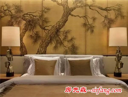 床头还挂结婚照？这些床头背景墙惊艳你家卧室！