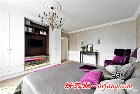 天津红桥区亿城堂庭小区小户型公寓装修效果图 要的就是气度非凡