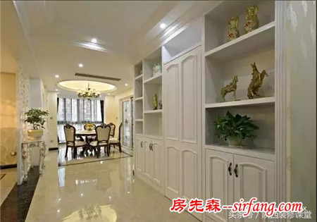 公婆太大方，150平简欧美家，总费用四十万