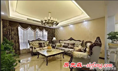 公婆太大方，150平简欧美家，总费用四十万