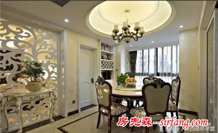 公婆太大方，150平简欧美家，总费用四十万