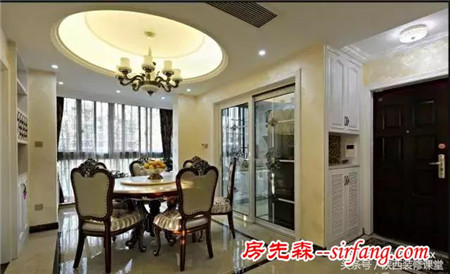 公婆太大方，150平简欧美家，总费用四十万