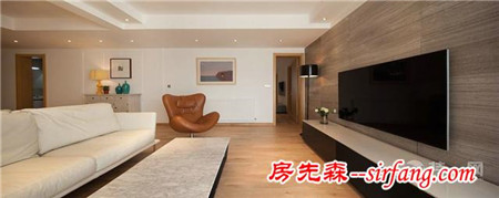 苏州海尚壹品小区145平米现代简约三居室装修效果图