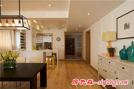 苏州海尚壹品小区145平米现代简约三居室装修效果图