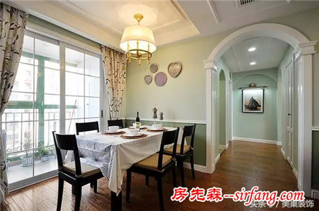 136平简约中式风格，时尚温馨的生活住宅