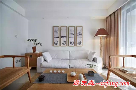 南京装一网推荐：100平米中式风格三室两厅装修效果图