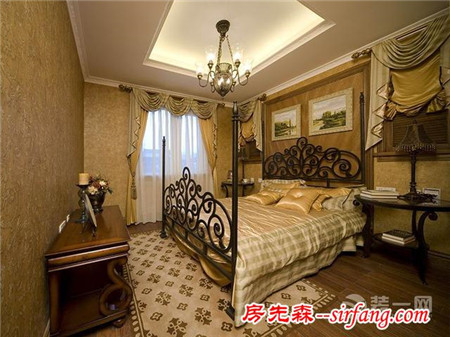 南京玛斯兰德300平米古典风格别墅装修案例 全包70万元！