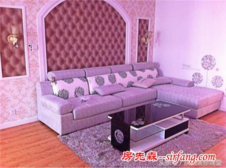 溫馨浪漫小愛屋，全程自己設(shè)計自己裝的
