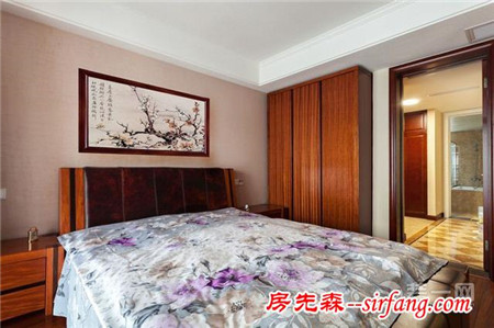 南京银城聚锦园小区——180平米中式风格复式楼装修案例